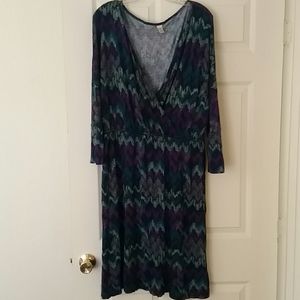 EUC XL Old Navy Midi Dress